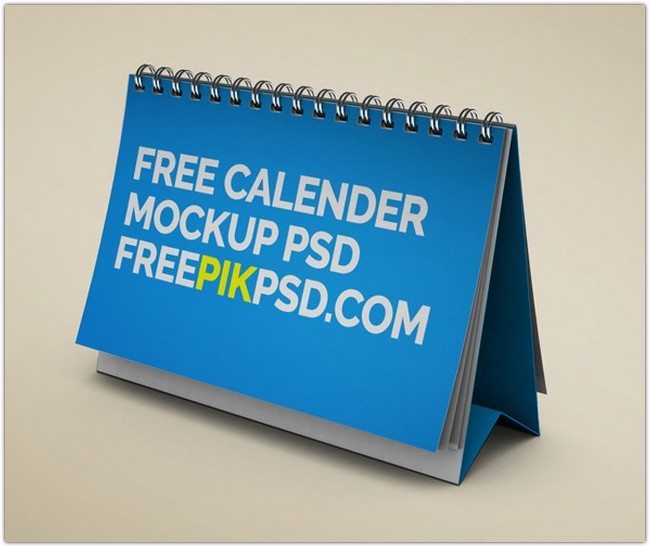 Download 45 Calendar Mockup Templates For New Year Templatefor PSD Mockup Templates