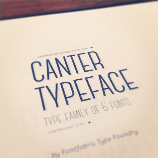 Canter Free Font