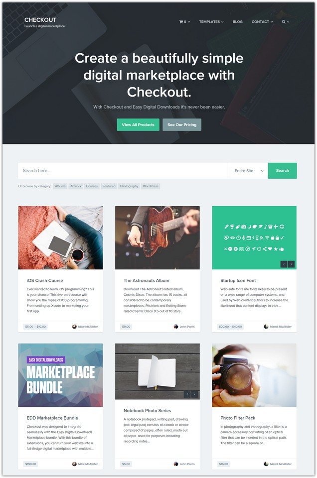 Checkout - WordPress eCommerce Theme