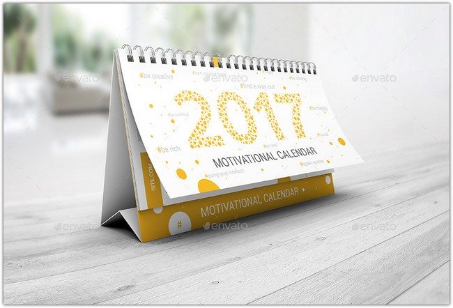 Download 45 Calendar Mockup Templates For New Year Templatefor PSD Mockup Templates