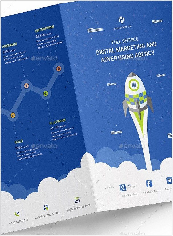 Digital Marketing & Advertising Agency Brochure