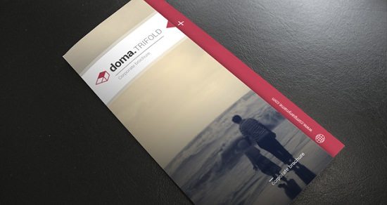 Doma Tri Fold Brochure Template