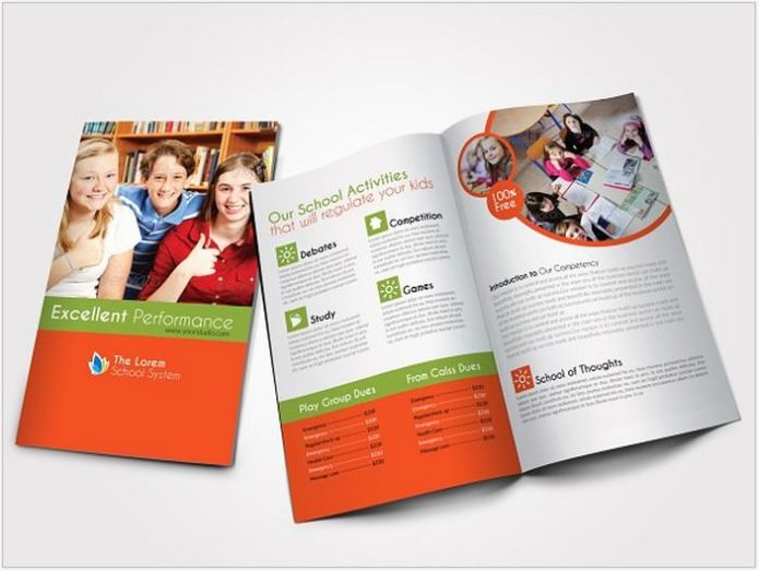 Education Bi Fold Business Brochure