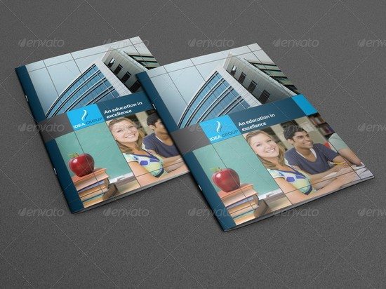 Education Brochure Template - 16 Pages