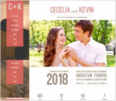Wedding PHP Template