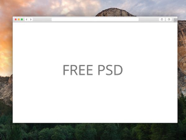 FREE Safari PSD