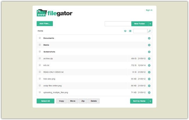 FileGator