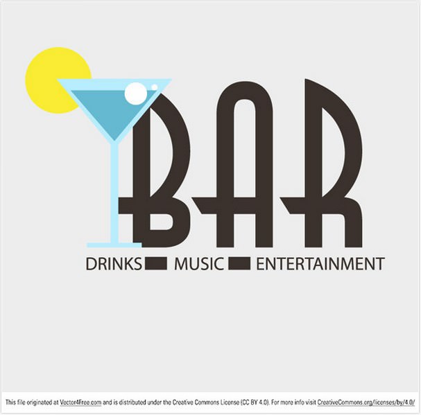 Bar Logo Vector