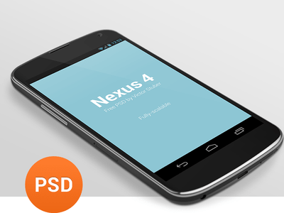 Free Nexus 4 PSD