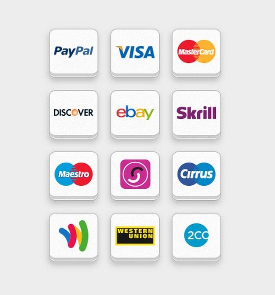 Free Online Payment Icon Set