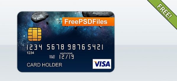 photoshop credit card template