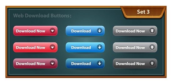 Free Vector – Download Buttons