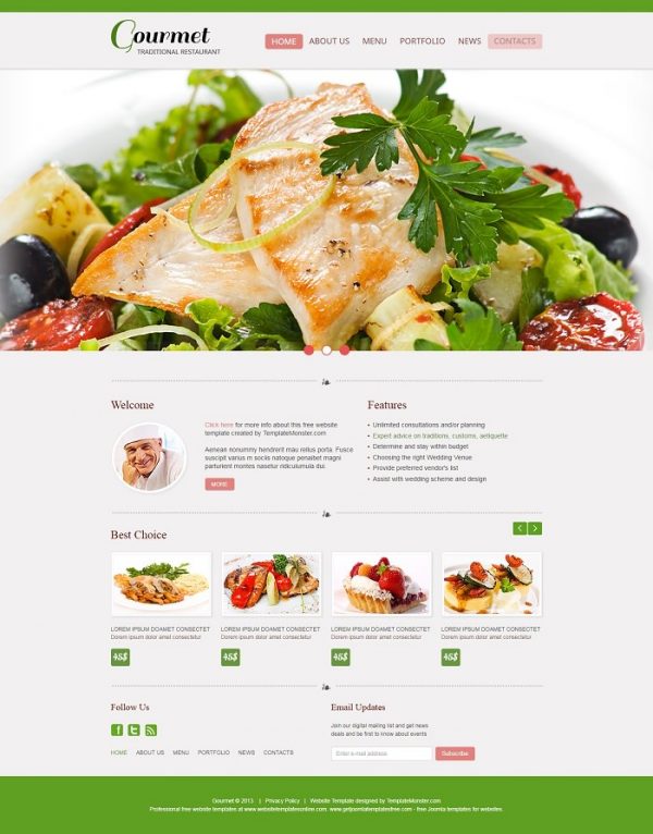 100+ Free Responsive HTML5 CSS3 Website Templates 2020 - Templatefor