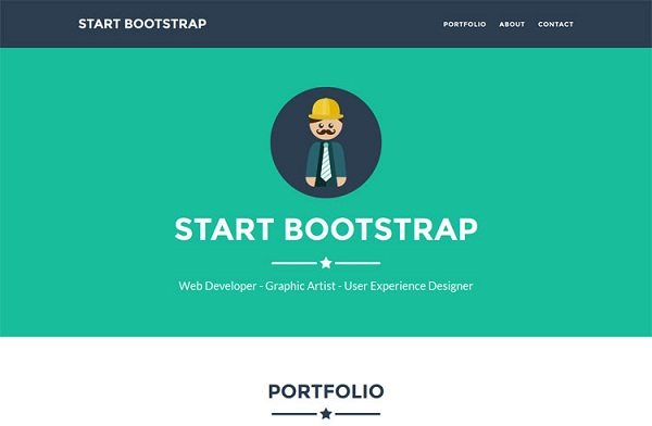 Freelancer A one page Bootstrap Portfolio Theme
