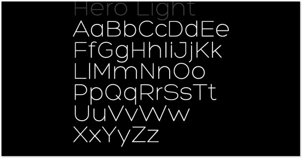 HERO Free Font