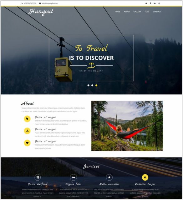 50+ Best CSS And HTML Website Templates 2018 | Templatefor