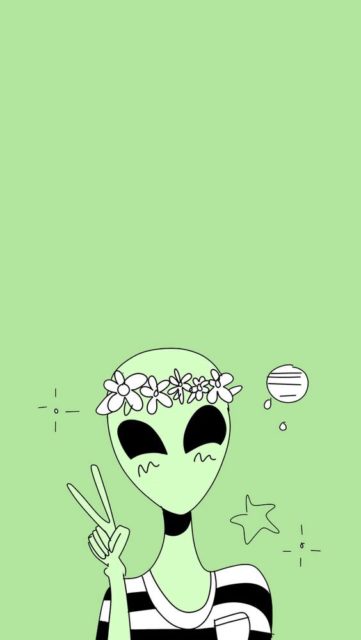 Happy Alien iPhone Wallpapers-4018654