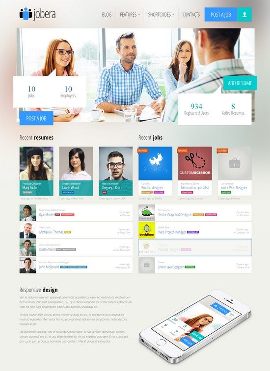 Jobera - Job Portal WordPress Theme