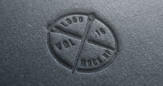 Linen Logo Mock-Up Template