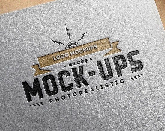 Logo MockUps – Paper Edition
