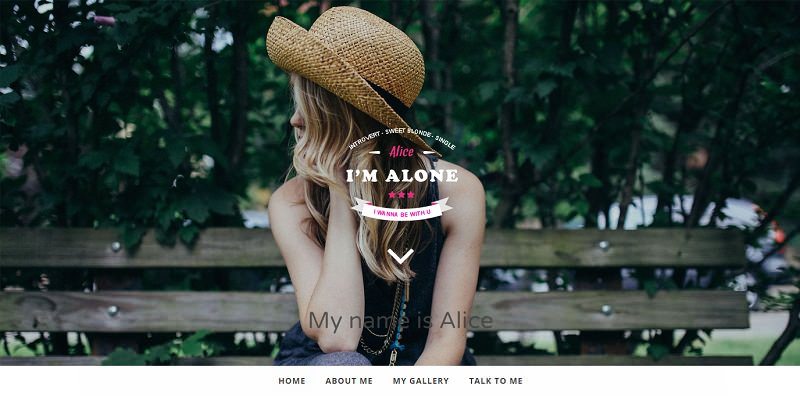 Lonely – Free HTML Bootstrap Template