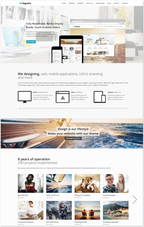 Magnetto - Responsive Drupal Theme