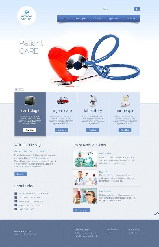 Medical WordPress Theme Download