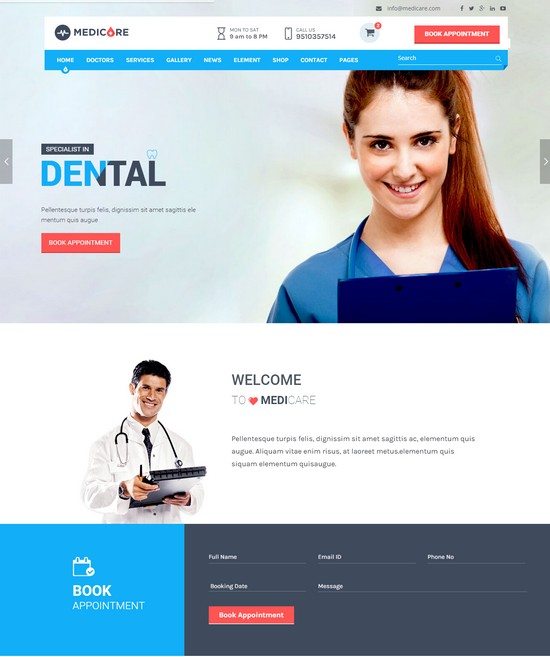 21+ Best Laboratory Website Templates And Themes 2018 - Templatefor