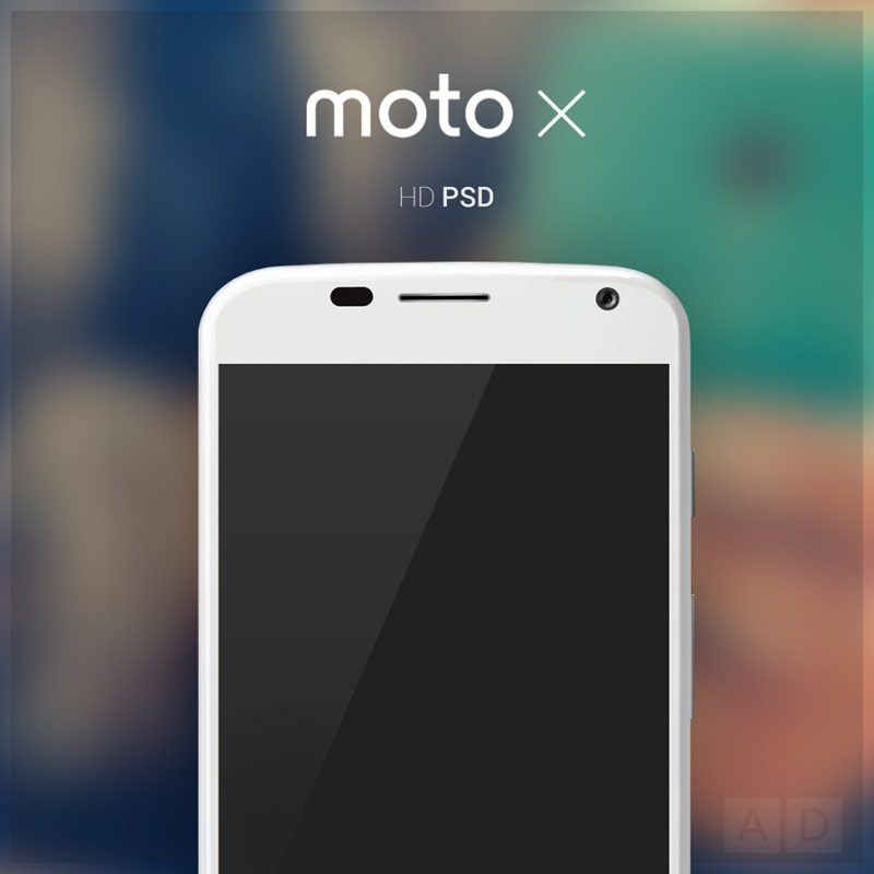 Moto X PSD (White)