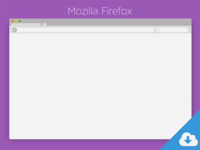 Mozilla Firefox PSD Download