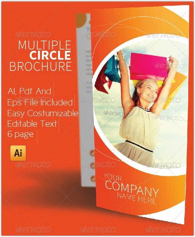 Multiple Circle Brochure