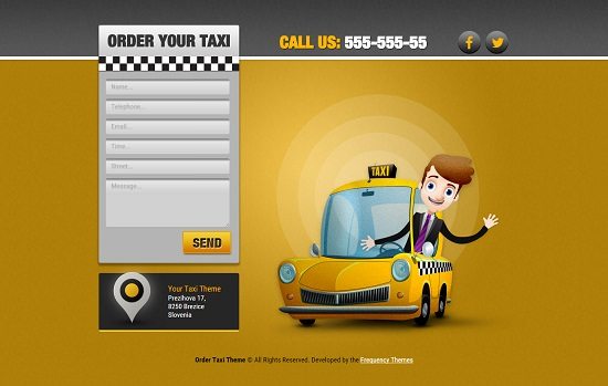 Order Taxi Theme