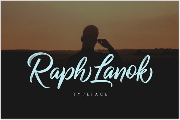 Raph Lanok Future Font