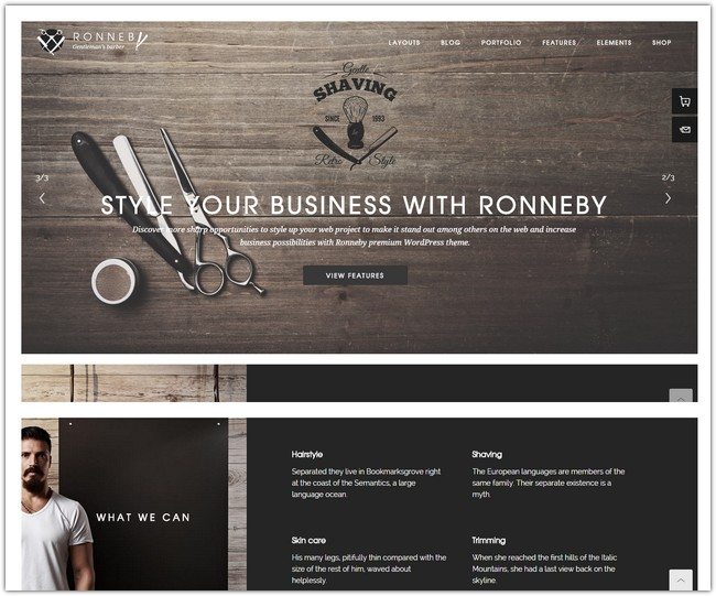 Ronneby - High-Performance WordPress Theme