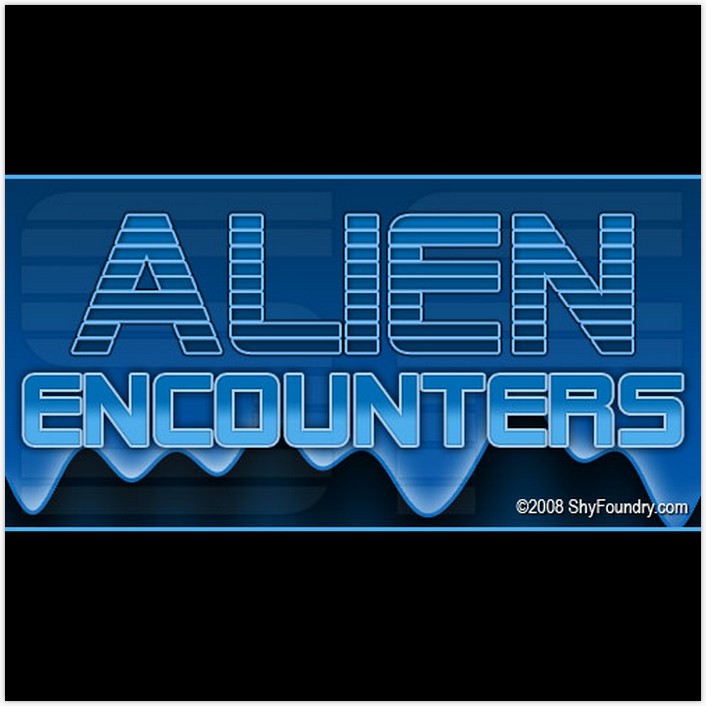 SF Alien Encounters Font Package
