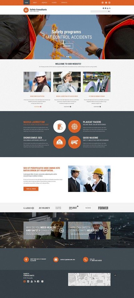 25+ Best Security Services Website Templates 2021 - Templatefor