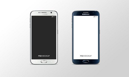 Samsung Galaxy S6 PSD Mock-Up