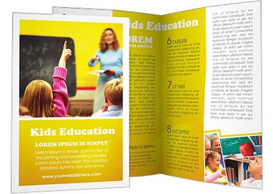 School Education Brochure Template