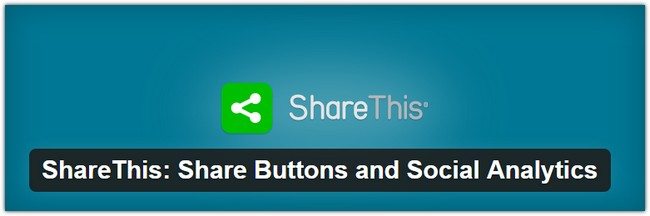 ShareThis Share Buttons and Social Analytics