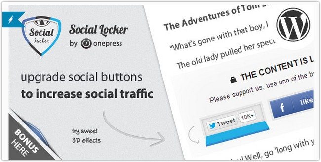 Social Locker for WordPress