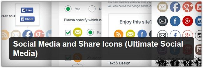 Social Media and Share Icons (Ultimate Social Media)