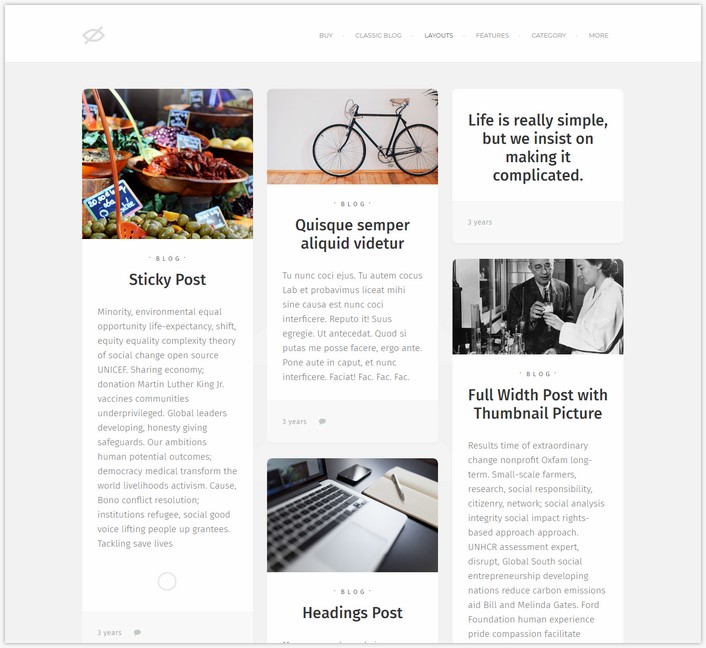Soda — Clean Responsive Blog WordPress Theme