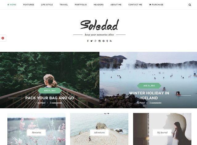Soledad - Multi-Concept Blog Magazine WP Theme