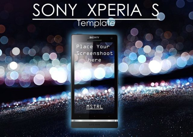 Sony Xperia S – Template