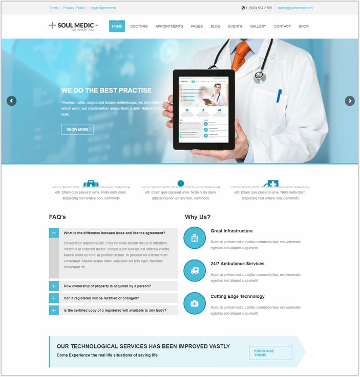SoulMedic Health Medical & Health Care PHP Theme
