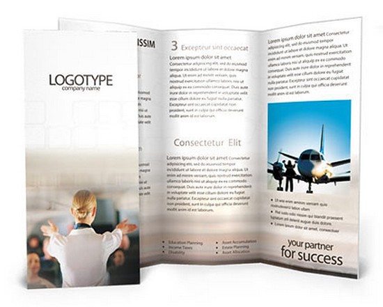 Stewardess Brochure Template