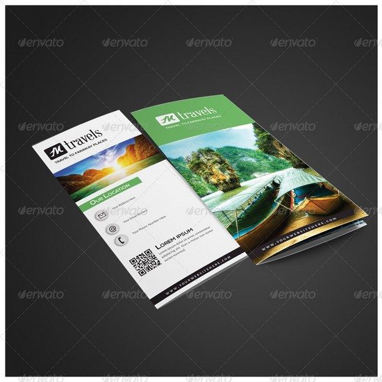 Tri-fold Travel Brochure