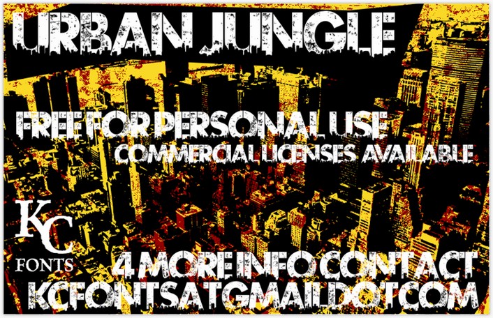 Urban Jungle font
