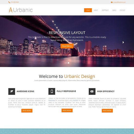 Urbanic HTML5 Template