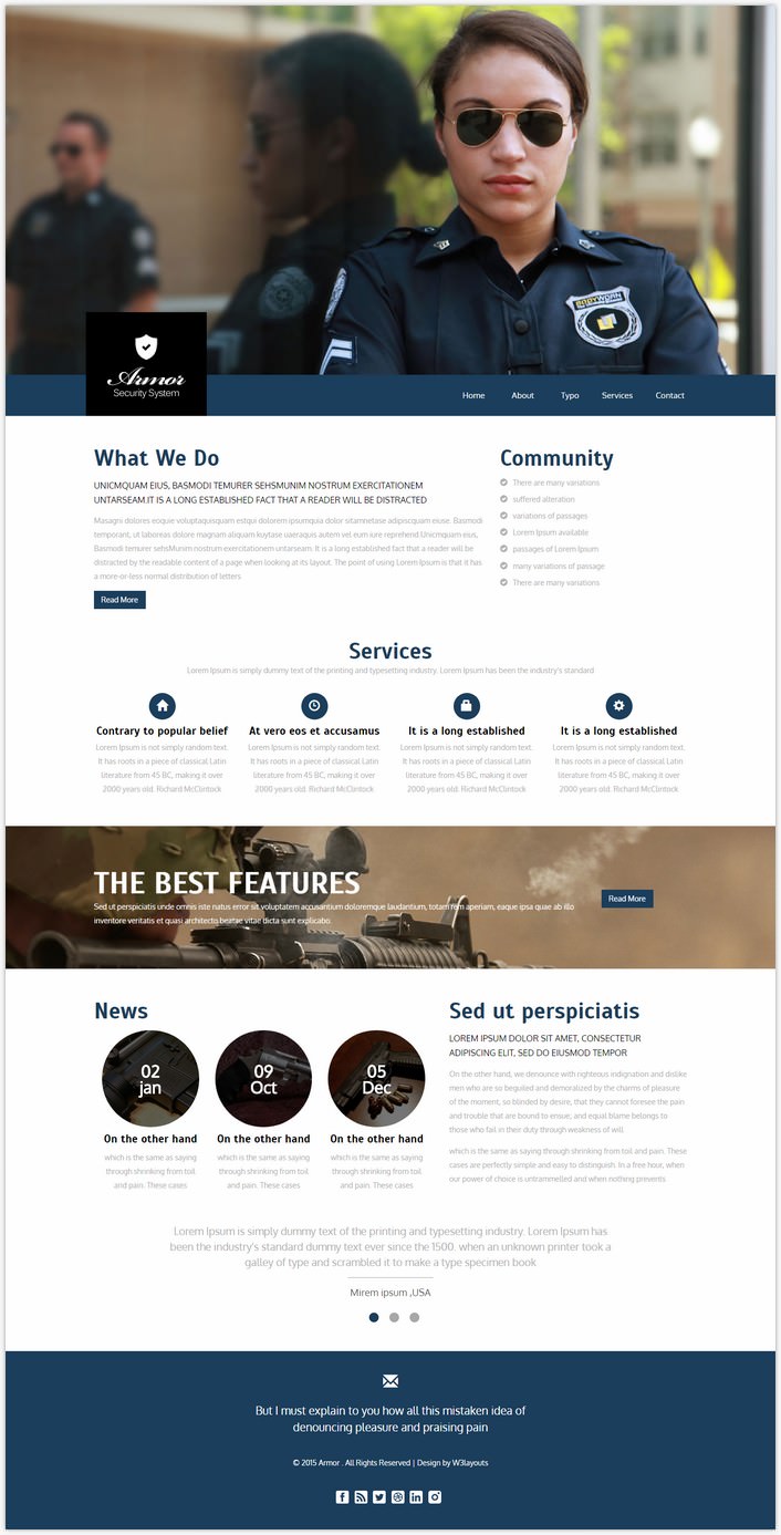 Armor a Services Category Flat Bootstrap Responsive Web Template